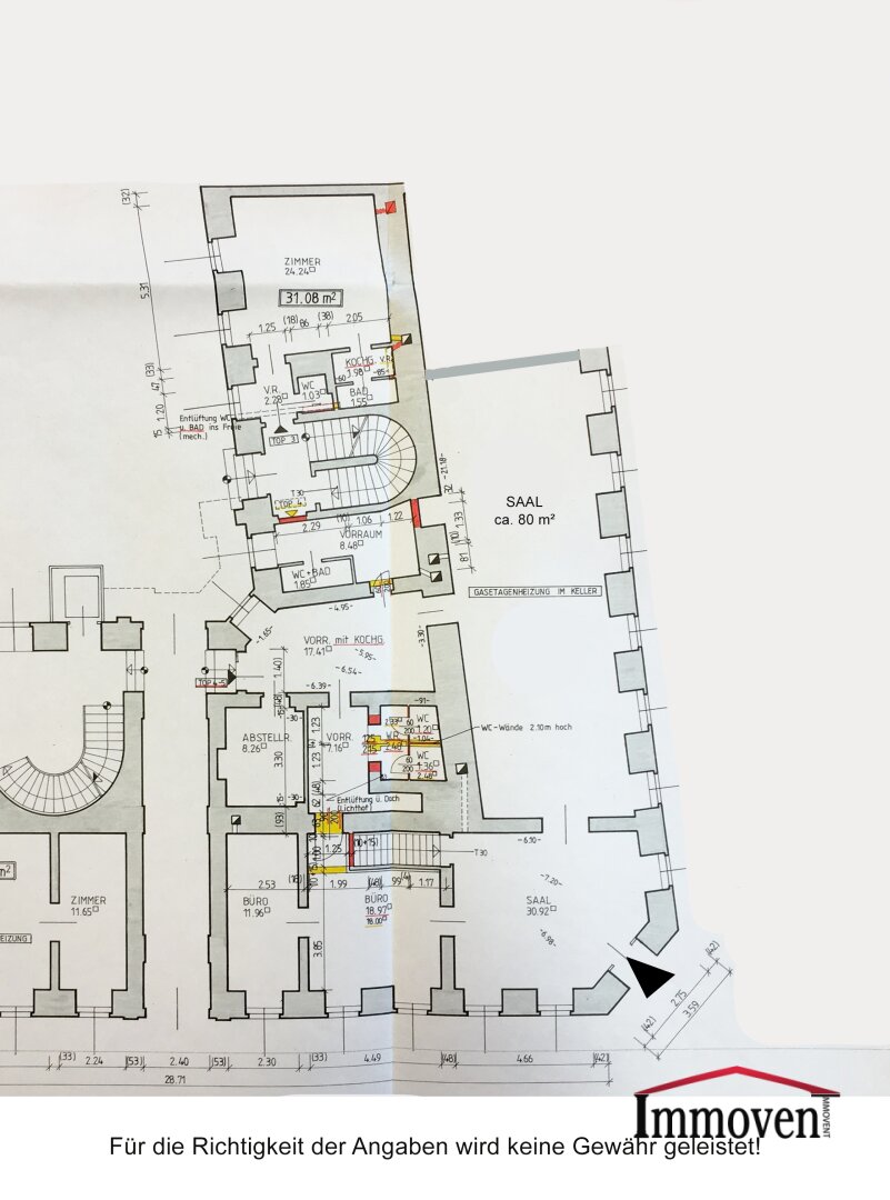 Ladenfläche zur Miete 1.894 € 189,9 m²<br/>Verkaufsfläche Tulpengasse Wien 1080