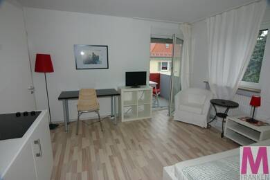 Wohnung zur Miete Wohnen auf Zeit 590 € 1 Zimmer 24 m² frei ab sofort Südstadt Fürth 90763