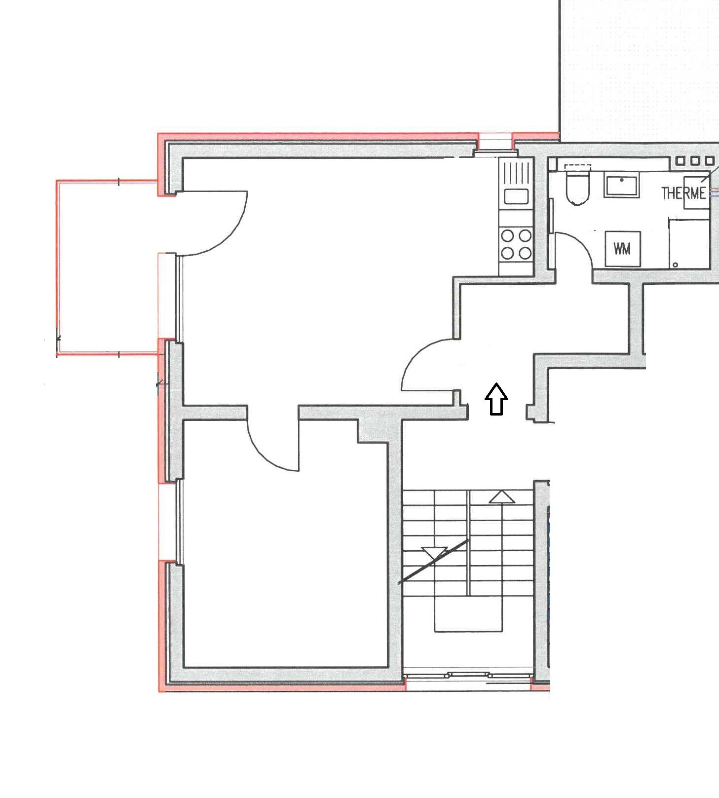 Wohnung zur Miete 425 € 2 Zimmer 47 m²<br/>Wohnfläche 3.<br/>Geschoss Weiße Schanze Wolfenbüttel 38304