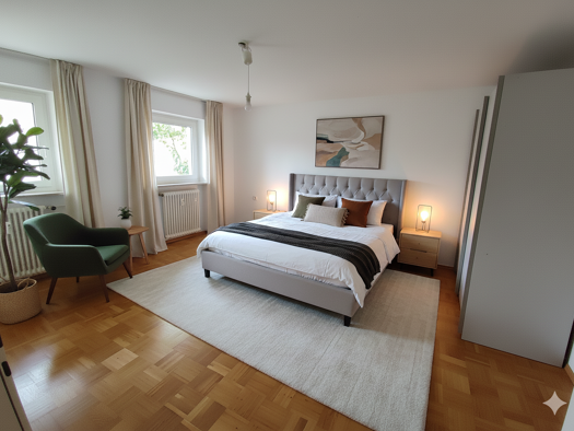 Wohnung zur Miete 500 € 2 Zimmer 59 m² Geschoss EG/2 frei ab 01.11.2025 Kapellenweg Radolfzell Radolfzell am Bodensee 78315