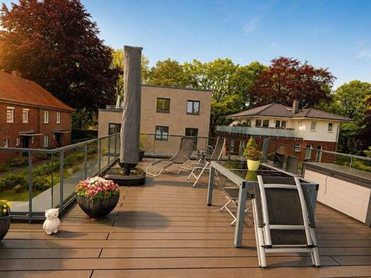 Penthouse zur Miete 2.620 € 3 Zimmer 114 m² 1. Geschoss frei ab 01.08.2026 Volksdorf Hamburg 22359