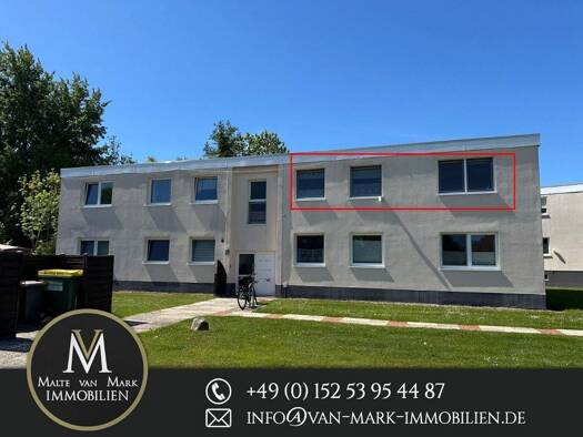 Wohnung zum Kauf 94.500 € 3 Zimmer 63 m² 1. Geschoss Waddewarden Wangerland 26434