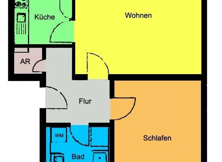 Wohnung zum Kauf 118.000 € 2 Zimmer 62 m² Freital 01705