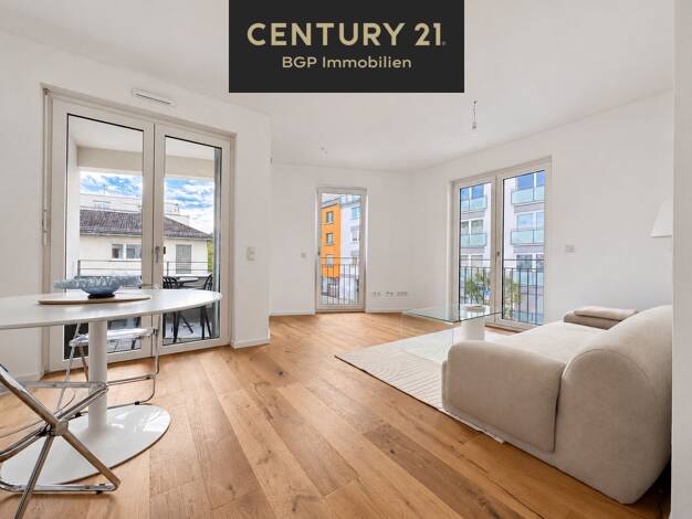 Wohnung zur Miete 1.230 € 2 Zimmer 49 m² 1. Geschoss Niederrad Frankfurt am Main 60528