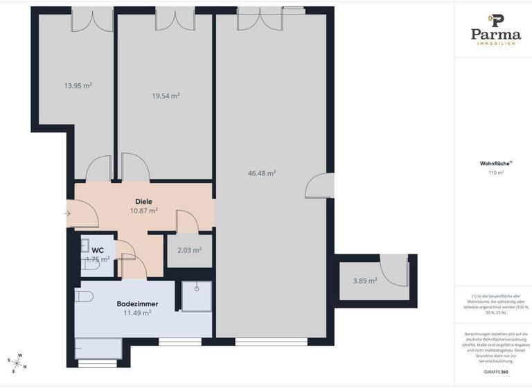 Wohnung zum Kauf - Erstbezug 425.000 € 3 Zimmer 120 m² Merzenich 52399