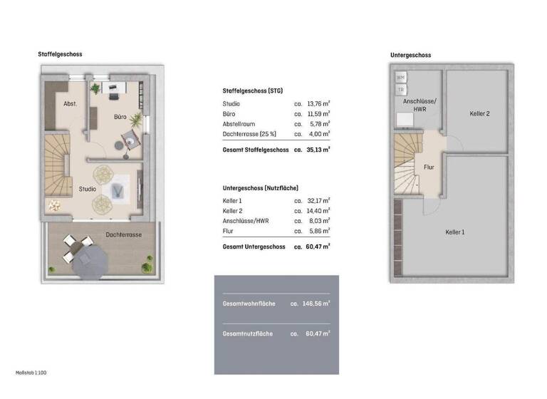 Doppelhaushälfte zum Kauf - Erstbezug provisionsfrei 683.900 € 6 Zimmer 146,6 m² 288 m² Grundstück Alstaden-West Oberhausen 46049