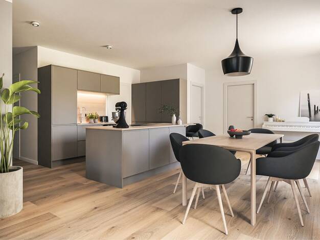 Wohnung zum Kauf - Neubau provisionsfrei 532.900 € 3,5 Zimmer 101 m² 1. Geschoss frei ab sofort Kurze Straße 8 Innenstadt Heidenheim an der Brenz 89522