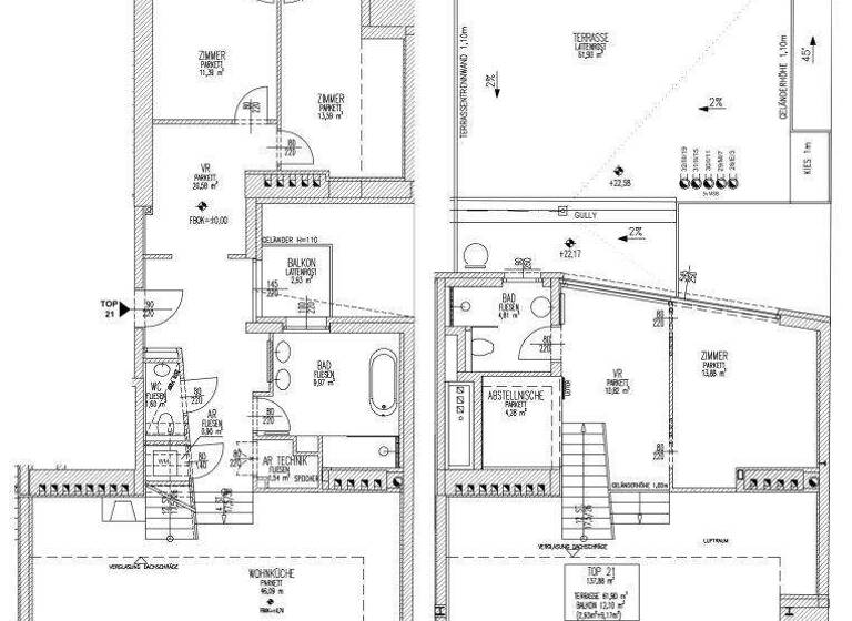 Wohnung zum Kauf - Erstbezug 1.999.999 € 4 Zimmer 137,9 m² 3. Geschoss Lustkandlgasse 37 Wien 1090