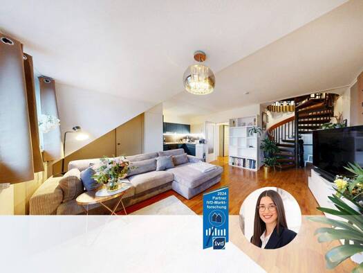 Wohnung zur Miete 700 € 2 Zimmer 66,7 m² 5. Geschoss frei ab sofort Rennweg Nürnberg 90489