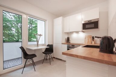 Wohnung zur Miete Wohnen auf Zeit 1.400 € 2 Zimmer 50 m² frei ab 01.02.2025 Eckampstraße Rath Düsseldorf 40472