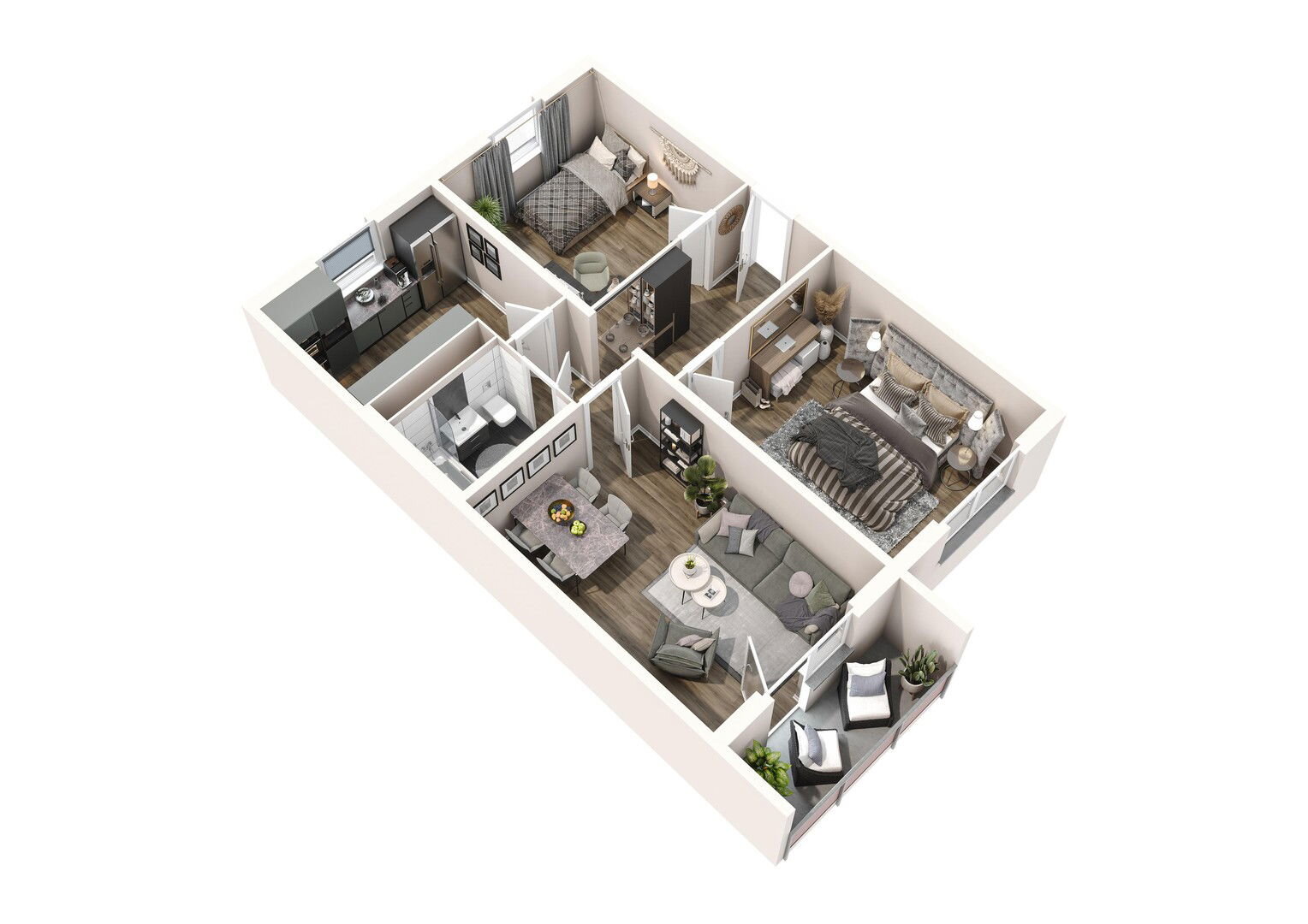 Wohnung zur Miete 528 € 3 Zimmer 66 m²<br/>Wohnfläche 1.<br/>Geschoss ab sofort<br/>Verfügbarkeit Pilzheide 14 Walddrehna Walddrehna 15926