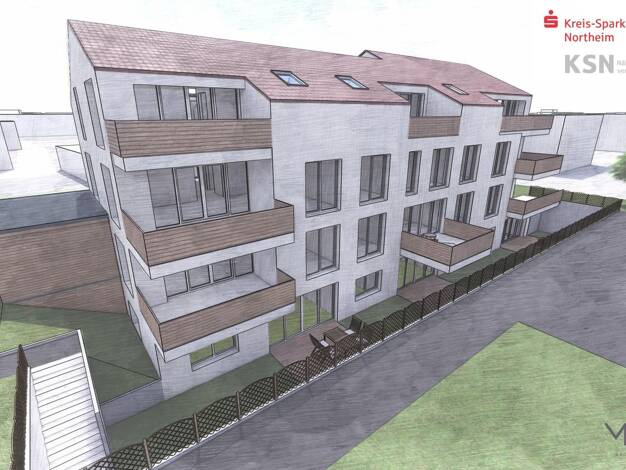 Wohnung zum Kauf - Erstbezug provisionsfrei 374.725 € 3 Zimmer 85,2 m² Nörten-Hardenberg Nörten-Hardenberg 37176