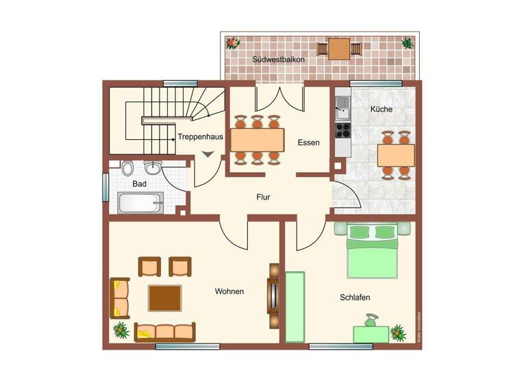 Maisonette zum Kauf 299.500 € 6 Zimmer 128 m² frei ab sofort Kraichgaustraße 30 Forchheim Rheinstetten 76287