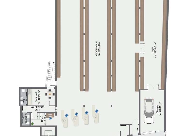 Verkaufsfläche zum Kauf 249.000 € 3 Zimmer 598 m² Verkaufsfläche Nord Remscheid 42857