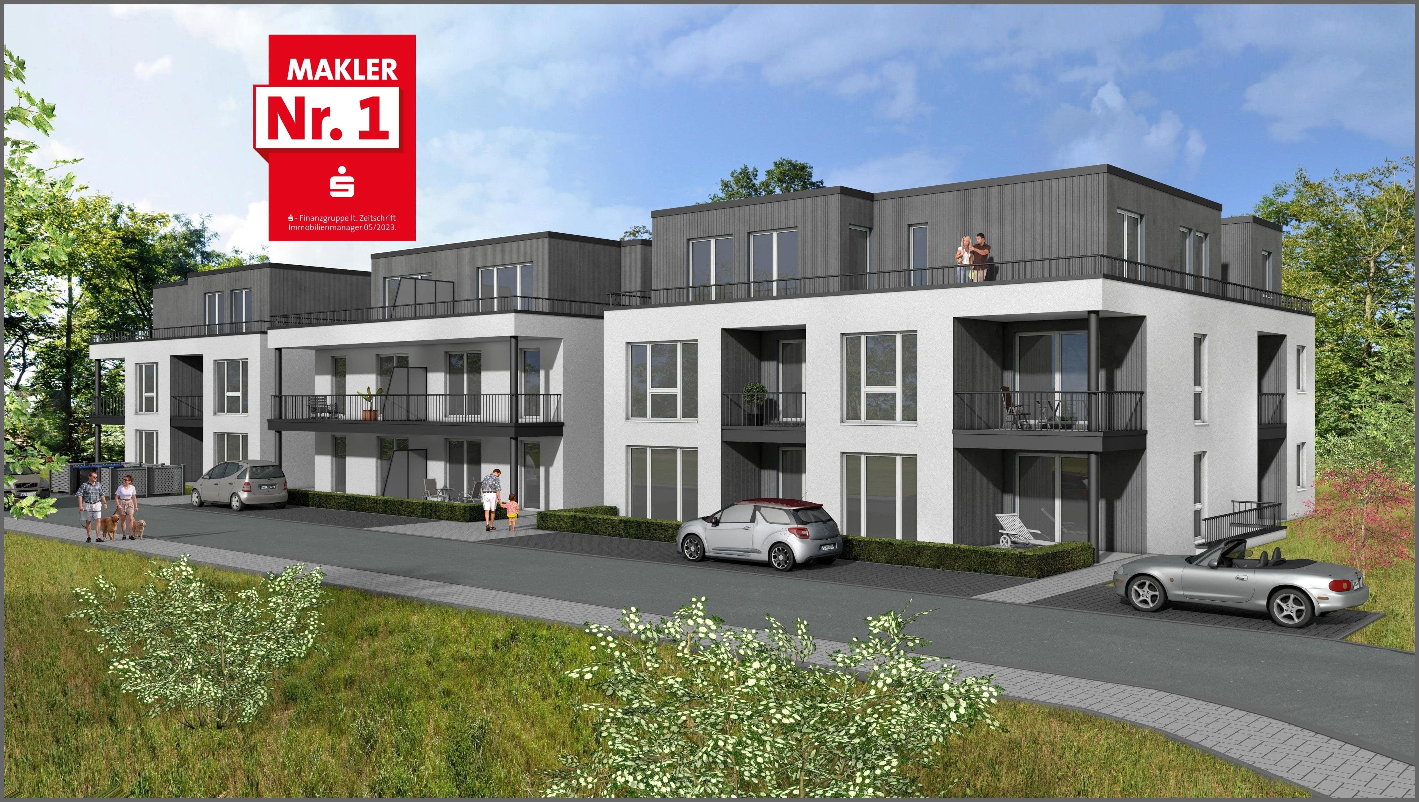 Wohnung zum Kauf provisionsfrei 190.300 € 2 Zimmer 50,1 m²<br/>Wohnfläche Busanstraße Stadtzentrum Werl 59457