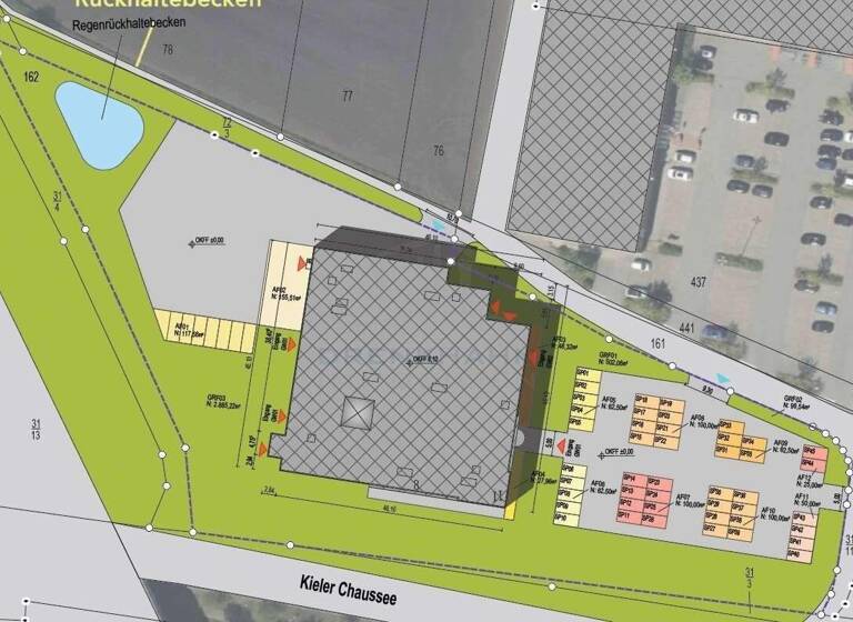 Verkaufsfläche zur Miete 8 € 3.751 m² Verkaufsfläche teilbar ab 1.821 m² Kieler Chaussee 8 Oldenburg Oldenburg in Holstein 23758