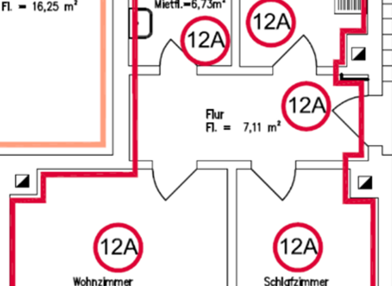 Wohnung zur Miete 139 € 2 Zimmer 52 m² frei ab sofort Lindenweg 23 Schönborn-Dreiwerden Rossau 09661