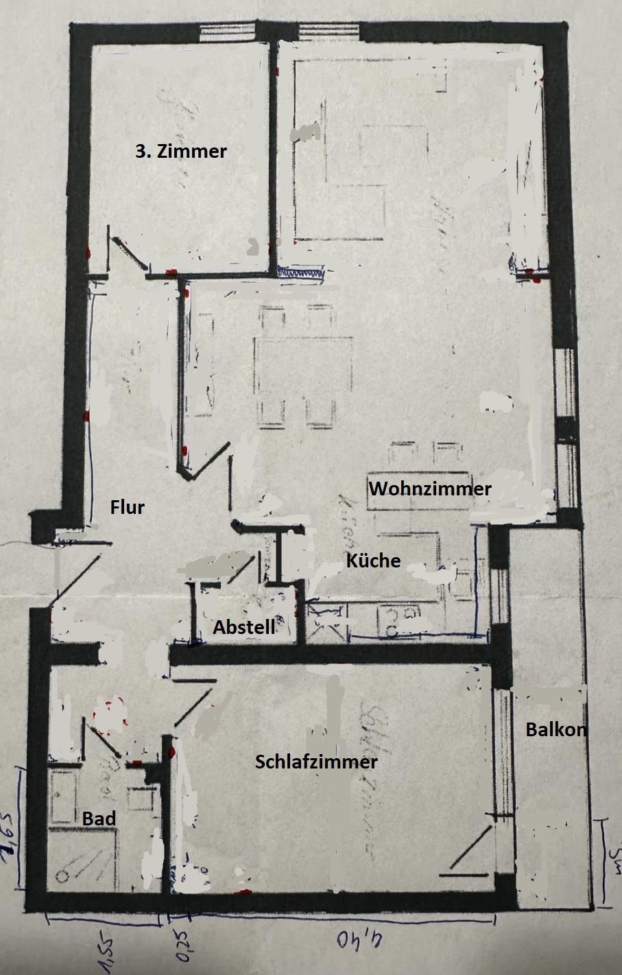 Wohnung zur Miete 1.156 € 3 Zimmer 78 m²<br/>Wohnfläche 8.<br/>Geschoss ab sofort<br/>Verfügbarkeit Dompfaffstraße 140 Steinforst Erlangen 91056