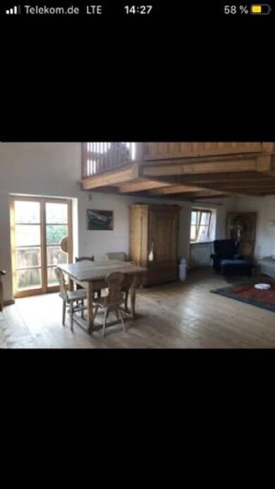 Wohnung zur Miete 1.250 € 1,5 Zimmer 75 m² Geschoss 1/1 Dürrnhaar Aying 85653