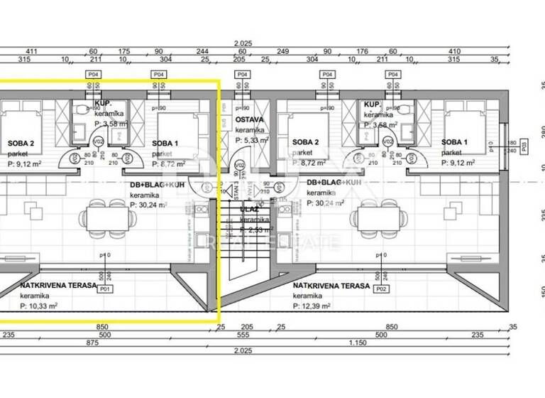 Wohnung zum Kauf 295.000 € 3 Zimmer 61 m² 1. Geschoss Baska
