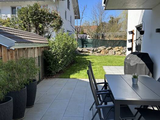 Terrassenwohnung zur Miete 1.750 € 3 Zimmer 100 m² Geschoss EG/3 frei ab sofort St. Georgen Dießen am Ammersee 86911