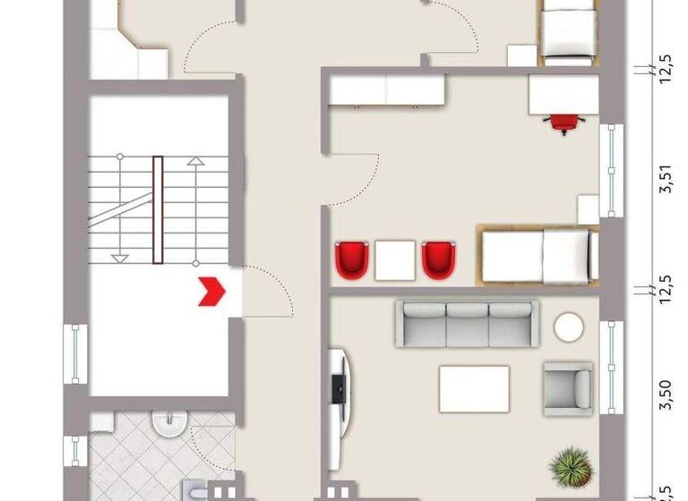 Wohnung zum Kauf 269.000 € 4,5 Zimmer 117 m² Dahlhausen Bochum 44879