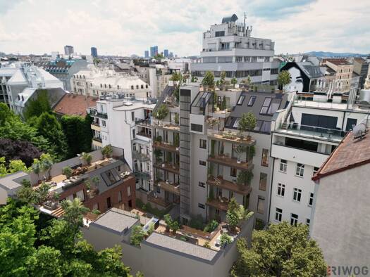 Maisonette zum Kauf - Erstbezug 640.000 € 2 Zimmer 63,9 m² 1. Geschoss frei ab sofort Grohgasse 10 Wien 1050