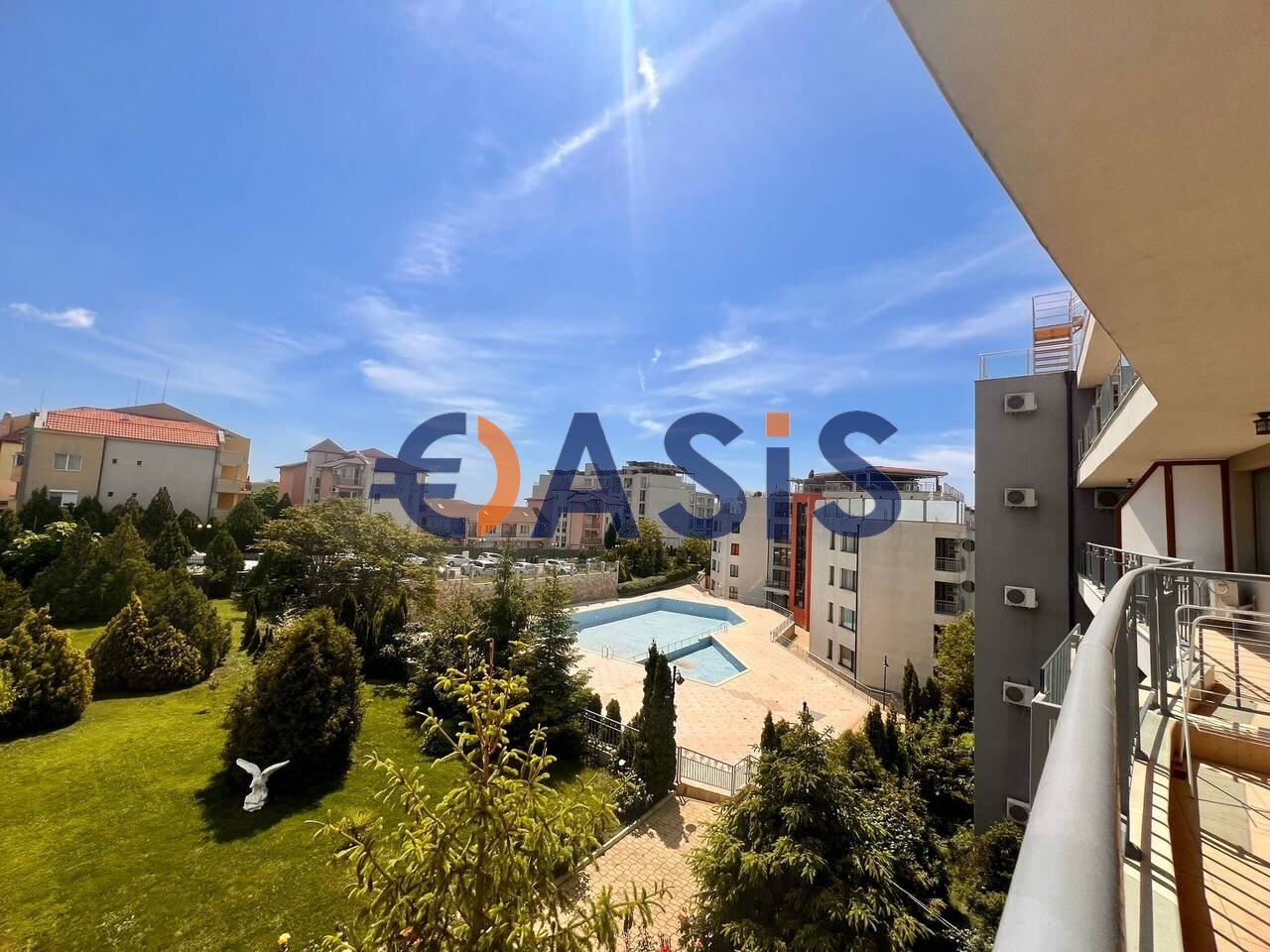 Apartment zum Kauf provisionsfrei 125.000 € 2 Zimmer 97 m²<br/>Wohnfläche 3.<br/>Geschoss ulitsa "Morska" 7 Saint Vlas 8256