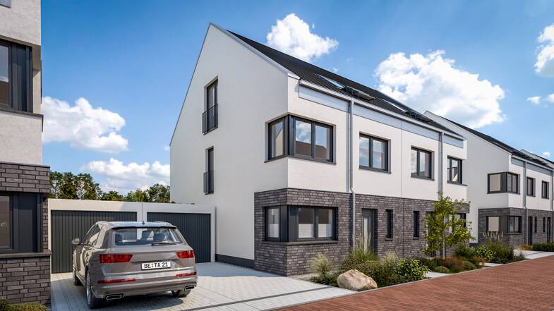 Doppelhaushälfte zum Kauf provisionsfrei 507.600 € 5,5 Zimmer 136 m² 244 m² Grundstück Etzelweg Wickede Dortmund 44319