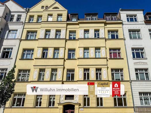 Wohnung zur Miete 1.200 € 4 Zimmer 105 m² 4. Geschoss Gohlis-Mitte Leipzig 04157