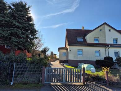 Doppelhaushälfte zum Kauf 359.000 € 3 Zimmer 100 m² 2.140 m² Grundstück Panitzsch Borsdorf 04451