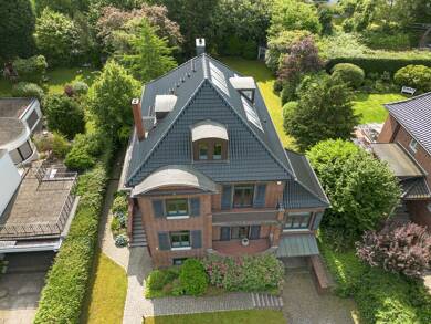 Villa zum Kauf 3.890.000 € 10 Zimmer 310 m² 1.425 m² Grundstück Nienstedten Hamburg 22609