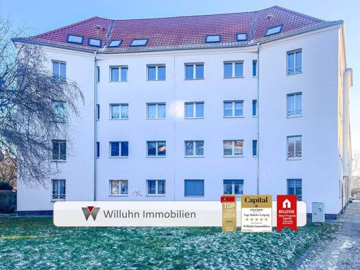 Wohnung zur Miete 790 € 2 Zimmer 52,8 m² 4. Geschoss frei ab 15.02.2026 Anhalter Straße 24 a Eutritzsch Leipzig 04129