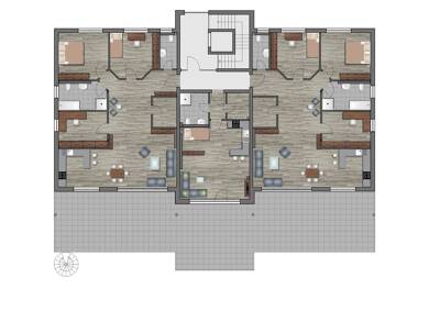 Terrassenwohnung zur Miete 1.485 € 4 Zimmer 135 m² Geschoss 1/2 Am alten Bahnhof 8 Lollar Lollar 35457