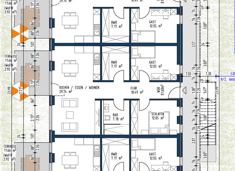 Wohnung zum Kauf 239.000 € 3 Zimmer 71,5 m² Wiesmoor 26639