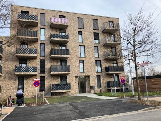 Wohnung zur Miete nur mit Wohnberechtigungsschein 685 € 3 Zimmer 73,7 m² 2. Geschoss Edmund-Hornung-Straße 4 Musikerviertel und amerik. Siedlung Schweinfurt 97424