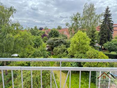 Wohnung zur Miete 464 € 3 Zimmer 58 m² Weststadt Schwerin 19059