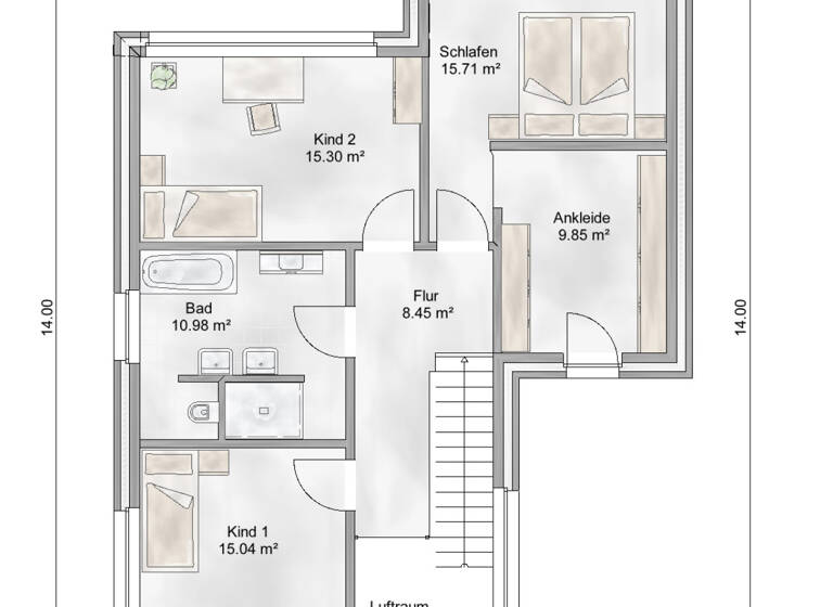 Einfamilienhaus zum Kauf provisionsfrei 466.000 € 5 Zimmer 158 m² Gronau Gronau (Westfalen) 48599