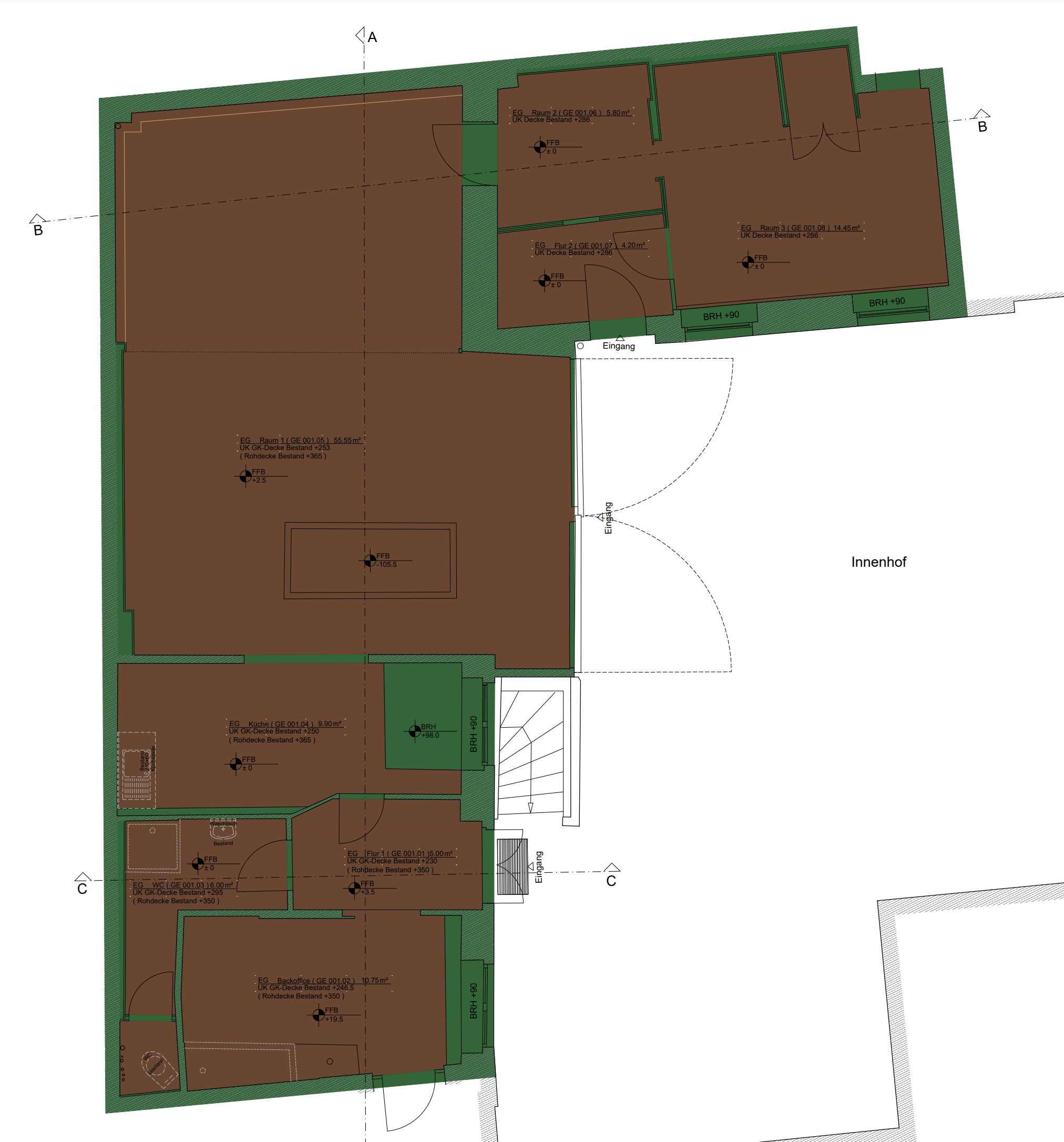 Laden zur Miete provisionsfrei 2.618 € 119 m²<br/>Verkaufsfläche Gesundbrunnen Berlin 13357