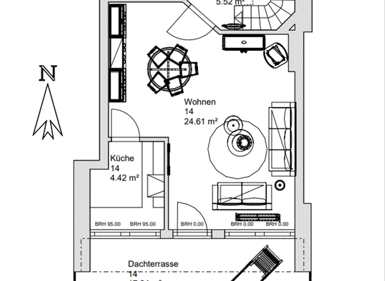 Wohnung zur Miete 718 € 2,5 Zimmer 73,3 m² 2. Geschoss frei ab 01.04.2026 Holbeinstraße 22 A Deichhorst Delmenhorst 27753