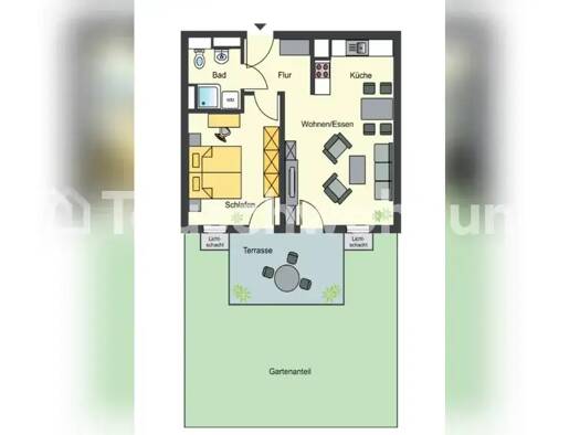 Wohnung zur Miete Tauschwohnung 967 € 2 Zimmer 60 m² EG Boxberg Heidelberg 69126