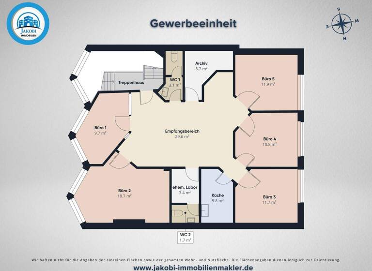 Bürogebäude zum Kauf 204.000 € 6 Zimmer 112,1 m² Bürofläche Kölner Str. 57 Weilerswist 53919