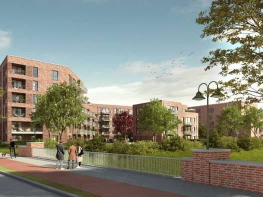 Wohnung zum Kauf - Neubau provisionsfrei 547.000 € 3 Zimmer 83,9 m² EG Heidbergstraße 92 Garstedt Norderstedt 22846