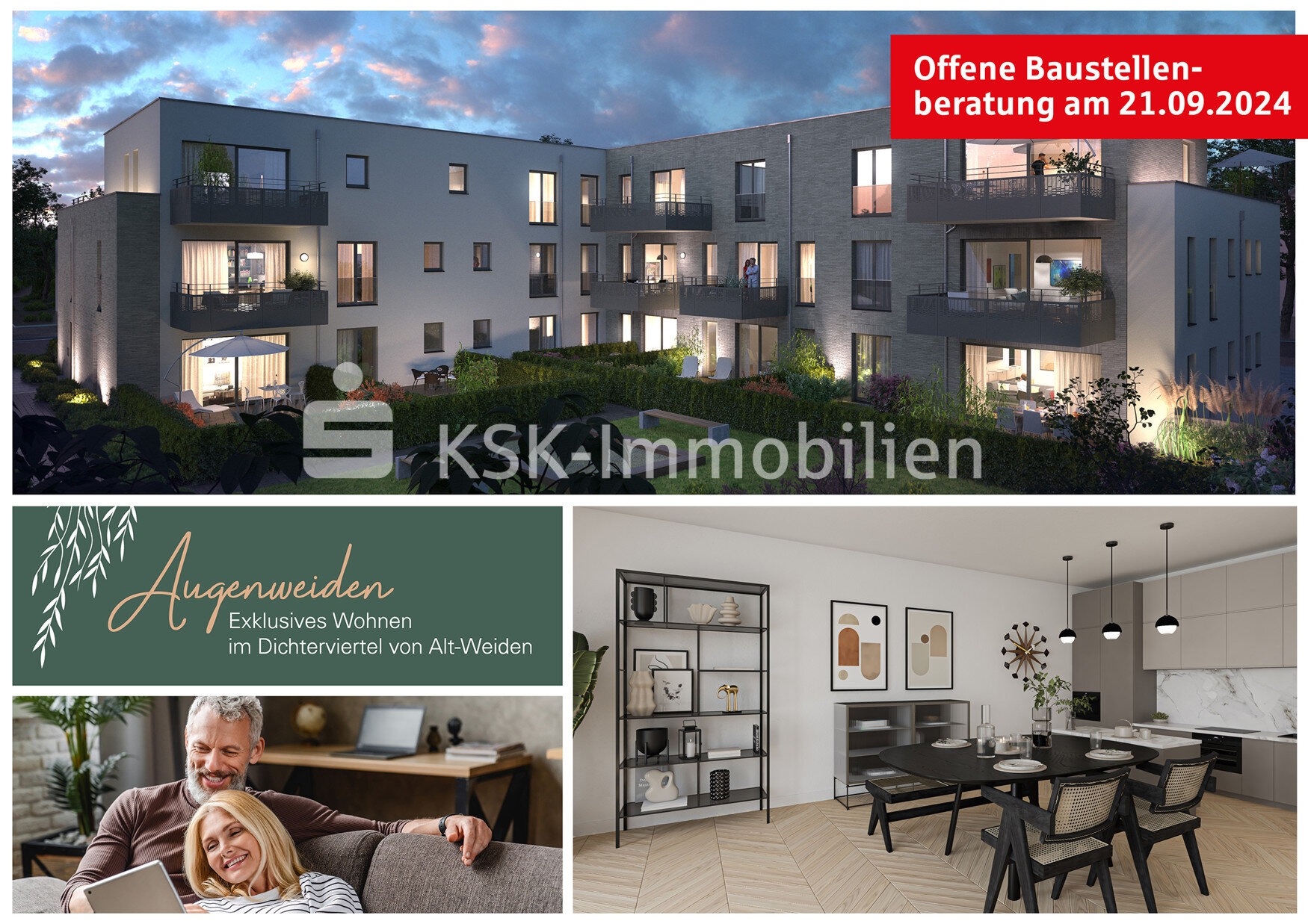 Wohnung zum Kauf 650.000 € 3 Zimmer 90,1 m²<br/>Wohnfläche EG<br/>Geschoss Weiden Köln 50858