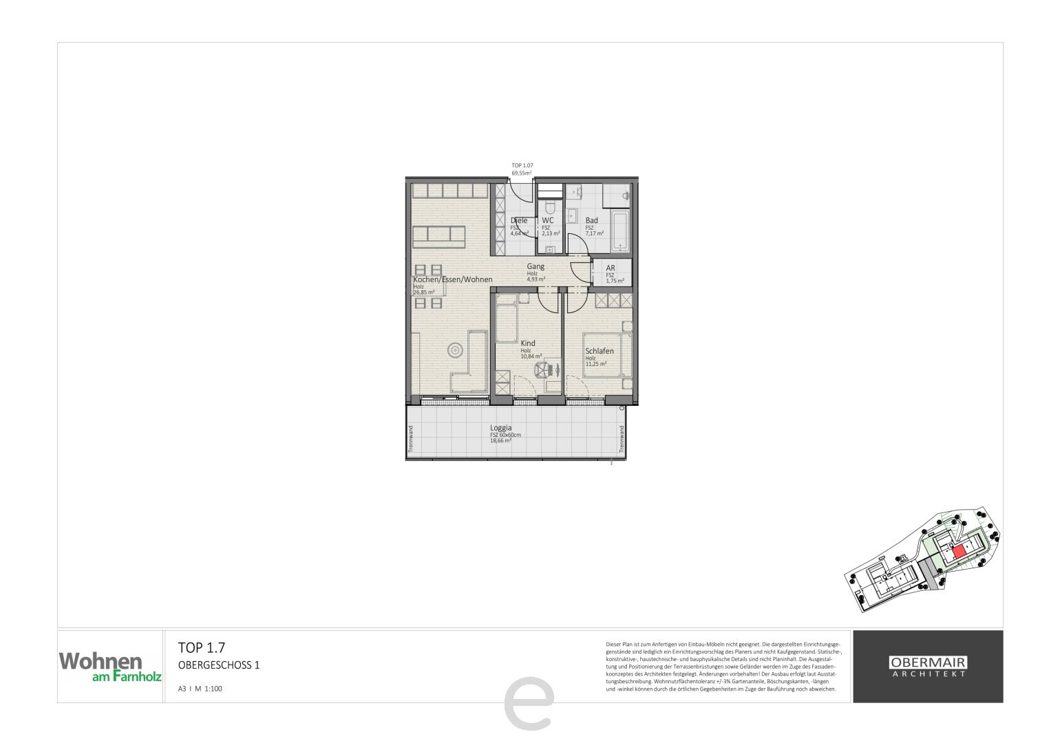 Wohnung zum Kauf 299.000 € 3 Zimmer 69,6 m²<br/>Wohnfläche 1.<br/>Geschoss Schleißheim 4600