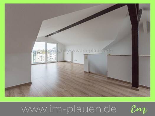 Maisonette zur Miete 600 € 4 Zimmer 108,4 m² 4. Geschoss frei ab sofort Pestalozzistraße 21 Stadtmitte Plauen 08523