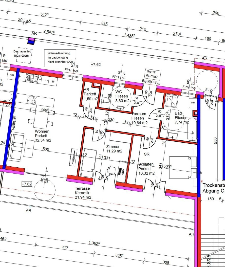 Wohnung zum Kauf 409.000 € 3 Zimmer 84 m²<br/>Wohnfläche Traun 4050