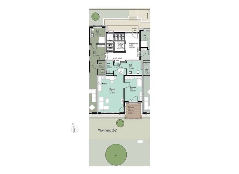 Wohnung zum Kauf - Erstbezug provisionsfrei 299.500 € 2 Zimmer 68,7 m² Northeim 37154