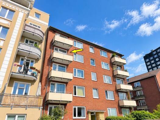 Wohnung zum Kauf 299.500 € 2 Zimmer 49 m² Barmbek-Nord Hamburg 22305