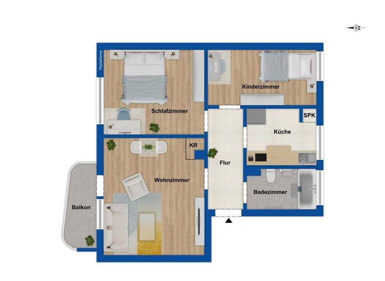 Wohnung zum Kauf 150.000 € 3 Zimmer 67 m² 3. Geschoss Geislingen Geislingen an der Steige 73312